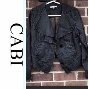 Cabi Jean Jacket Dark denim